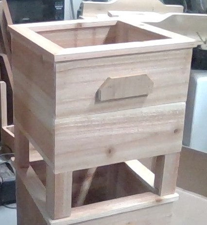 14 by 16 cedar planter