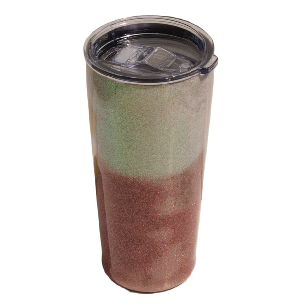 Tumbler Tapered Smooth 20 ounce. "Beach Please" (SOLD)