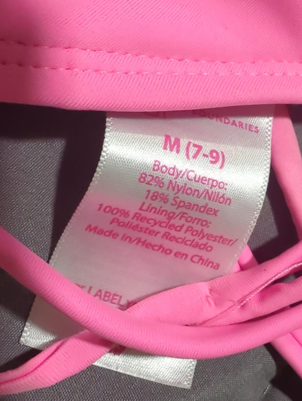 Apparel Girls Bikini pink matching top size 7-9 and bottoms Size 3-5
