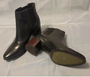 Apparel Women's Boots Size 8.5 Calvin Klein Felda Black Leather Ankle Booties Slip on