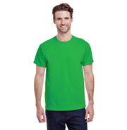 T-Shirt, extra-large XL, short sleeve, green with decal of a dying heart