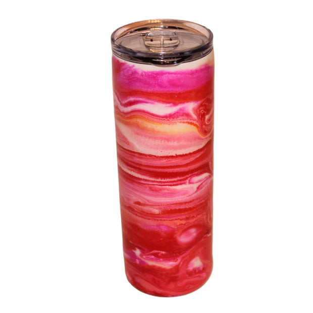 Tumbler Straight Skinny 20 ounce we call (Ta-Kill-Ya-Sunrise)