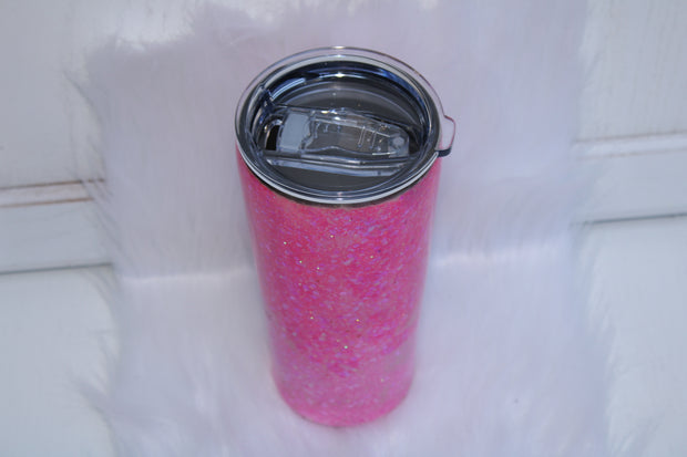 Tumbler Tapered Smooth 20 ounce. "Out of My Way World" (SOLD)