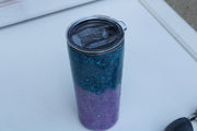 Tumbler Tapered Smooth 20 ounce with "Hot Mess Express" epoxied on the side
