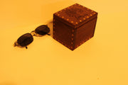 Keepsake Box with Engraved Lid Family Where life begins and love never ends made from Walnut and Poplar