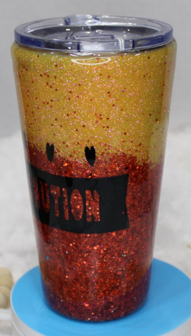 Tumbler Tapered Smooth 18-ounce (Caution)