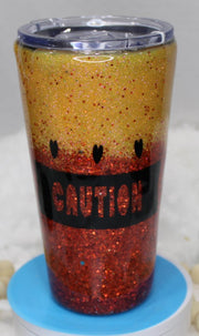 Tumbler Tapered Smooth 18-ounce (Caution)