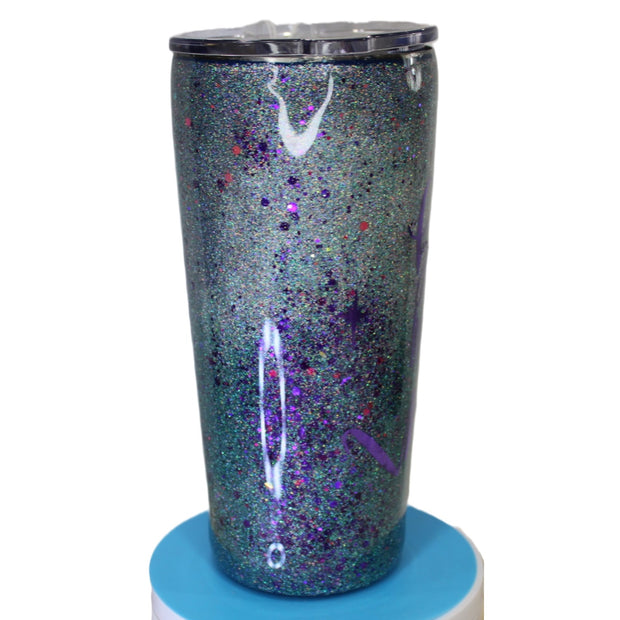 Tumbler Tapered Smooth 20 ounce with "Believe in the Magic" written on the side