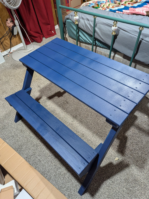 Picnic Table | Children's | Foldable to bench | Bench