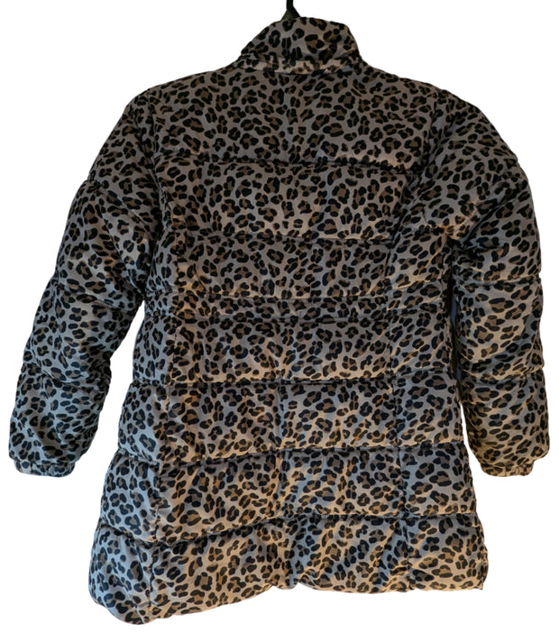 Apparel Girls Coat sized Large (10/12) leopard print brown and black by Cherokee