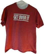 Apparel Women's T-shirt size Large red Get Over It