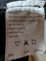 Apparel Girls Leggings Size L/XL Black