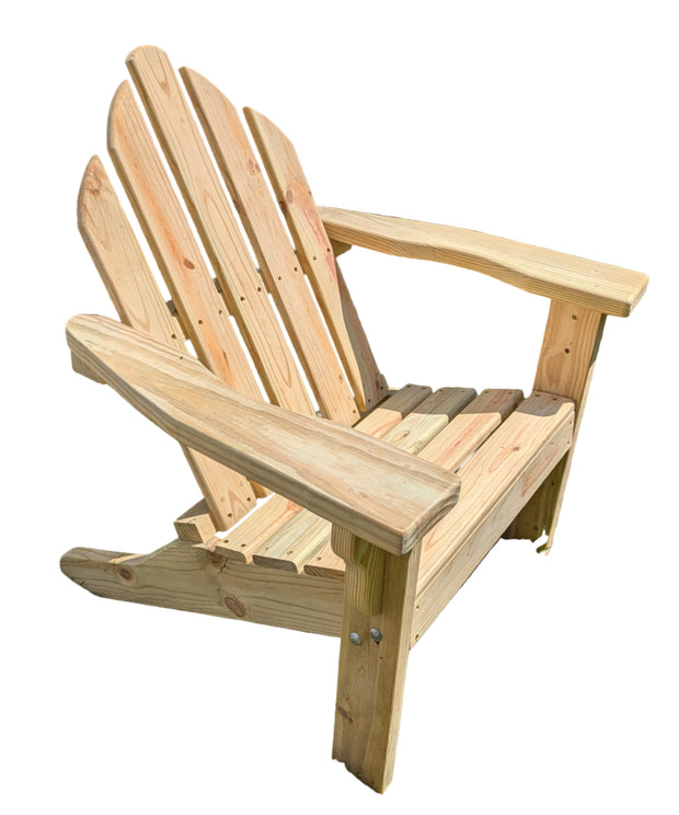 Furniture outdoor Adirondack chair finished to your preference