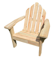 Furniture outdoor Adirondack chair finished to your preference