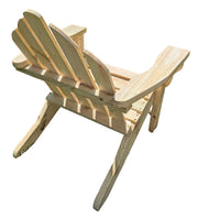 Furniture outdoor Adirondack chair finished to your preference