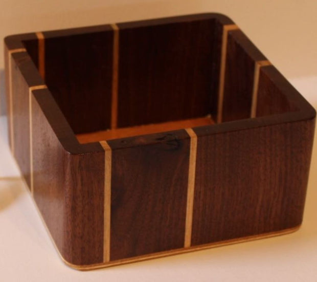 Planter for house plants made Vertical from Walnut (SOLD)