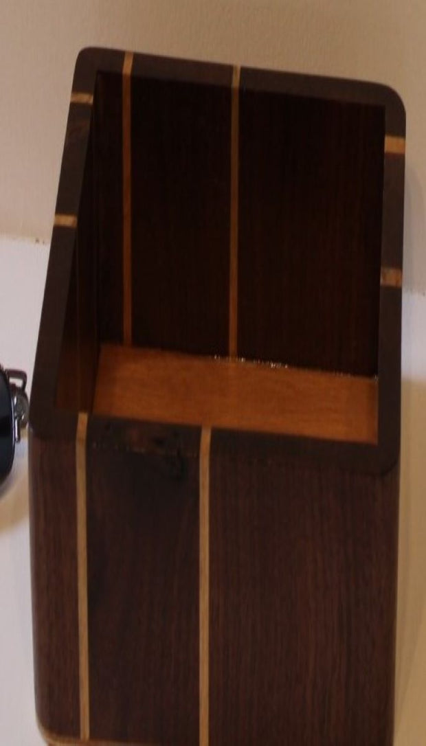 Planter for house plants made Vertical from Walnut (SOLD)