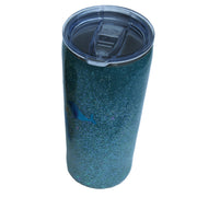 Tumbler Tapered Smooth 20 ounce with a set of Playful Fish on the side