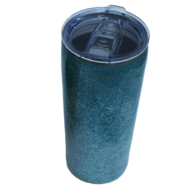 Tumbler Tapered Smooth 20 ounce with a set of Playful Fish on the side