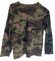 Apparel Boy's Shirt Large (10/12) long sleeve camouflage by Wonder Nation