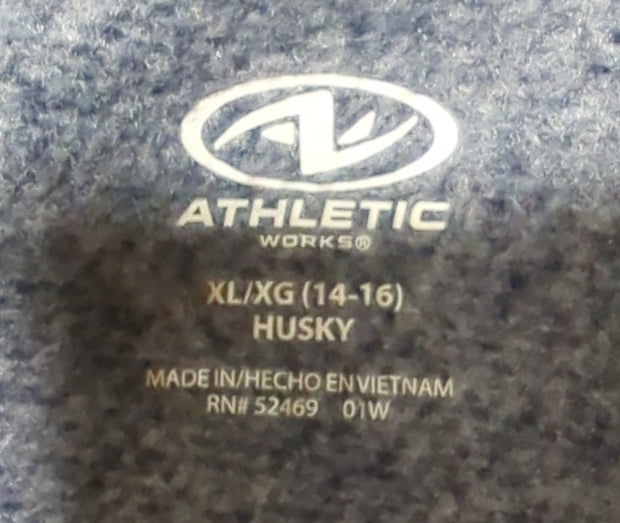 Apparel Men's Shirt size XL (14-16) long sleeve gray Husky Athletic Works