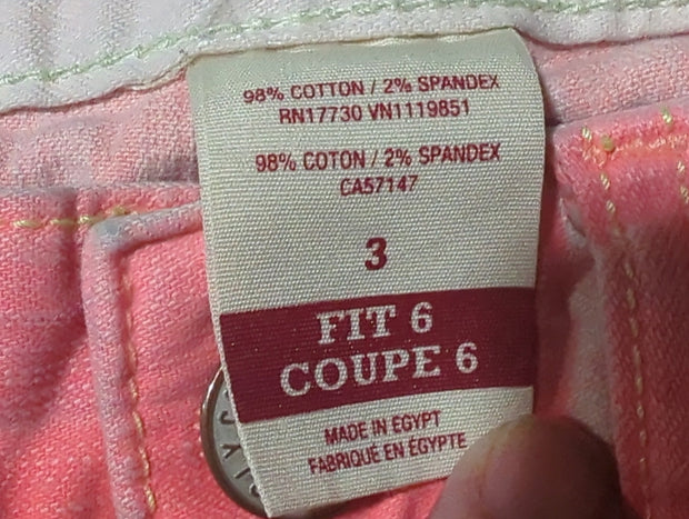 Apparel Women's Short Shorts size 3 faded pink and white by Mossimo Supply Co