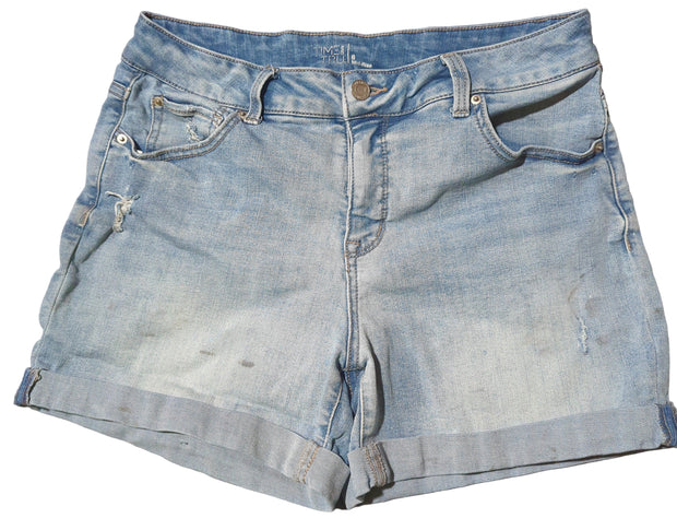 Apparel Women's Shorts Size 8 Blue Jean Time and True