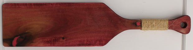 Decorative Sign that has engraving that "I'm Mom My rules or else" crafted from a 20" short oar