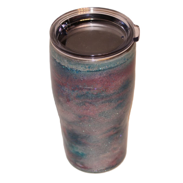 Tumbler Travel 18 ounce with lid we call (Stardust)