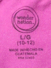 Apparel Girls T-shirt Size (10-12) children's girls Pink Wonder Nation