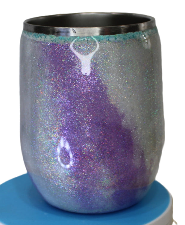 Wine glass 15 ounce stemless we call (Tranquil)