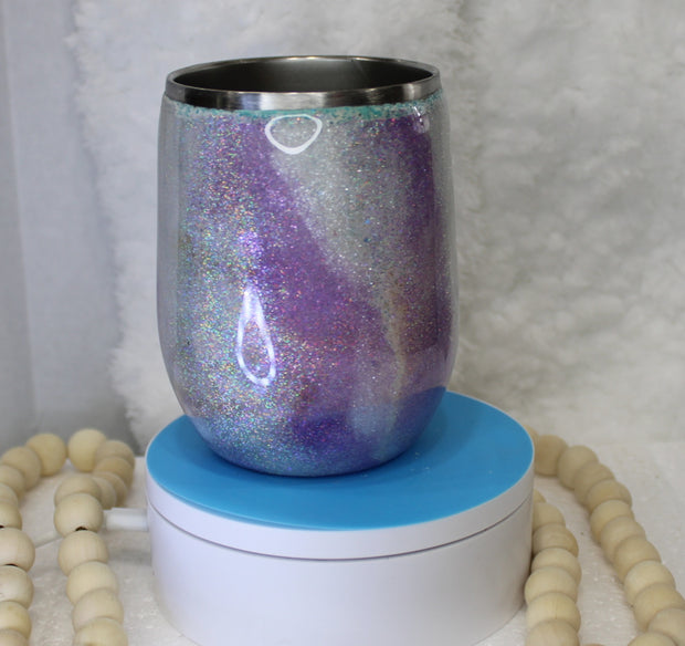 Wine glass 15 ounce stemless we call (Tranquil)