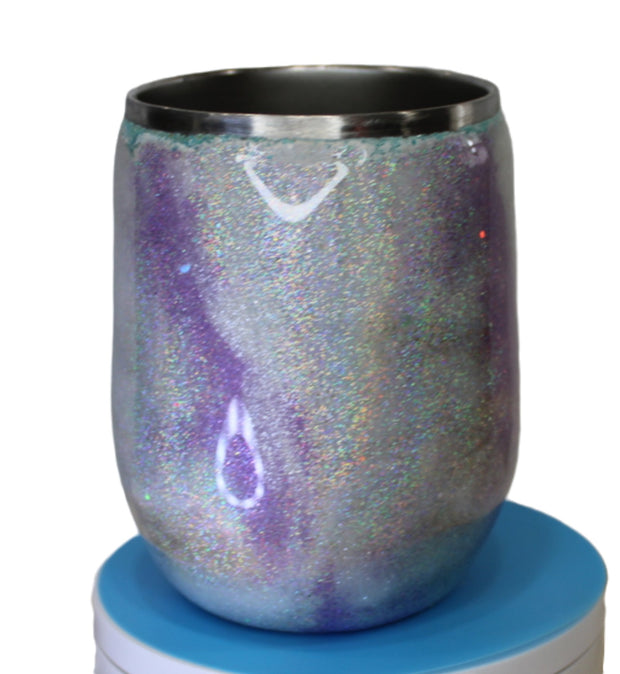 Wine glass 15 ounce stemless we call (Tranquil)