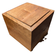 Trivets, Set of five walnut wood trivets in a pallet design nicely finished with a cherry box for storing